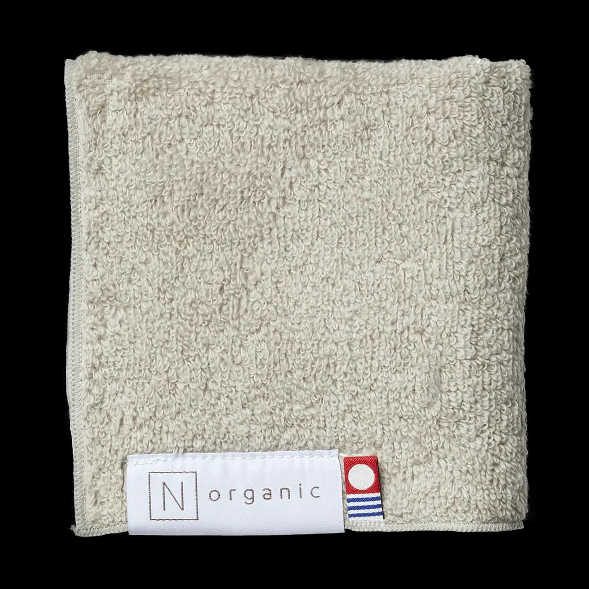N organic ハンドタオル ふんわり無撚糸