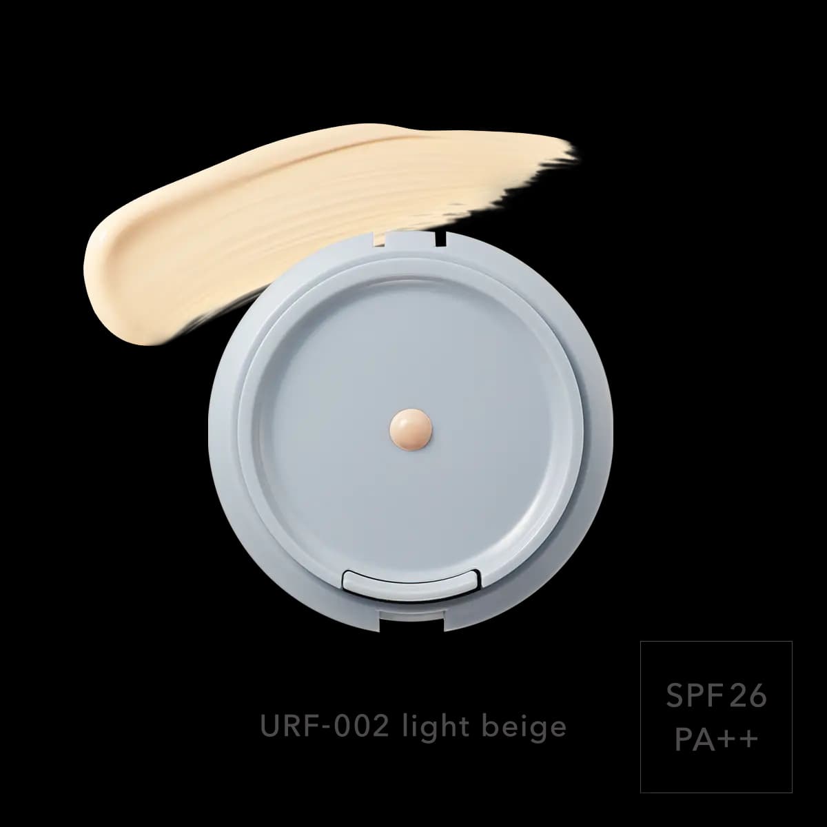 【UVカット機能】& WOLF UVセラムリキッドファンデーション リフィル 002