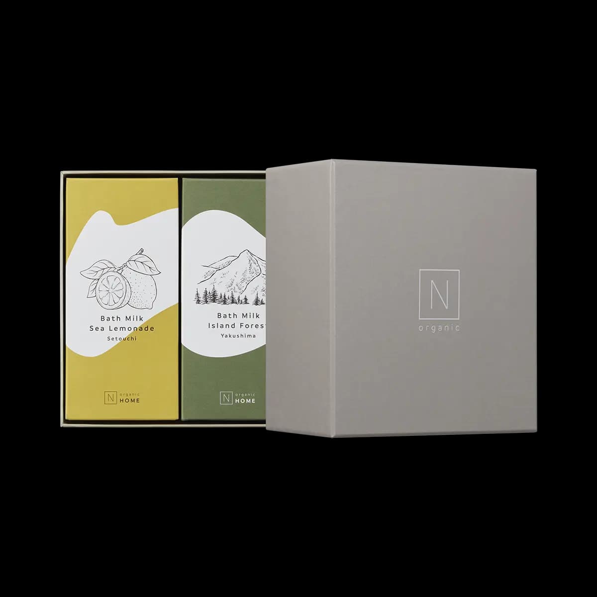 N organic HOME バスミルクギフト （リフレッシュ＆リラックス）